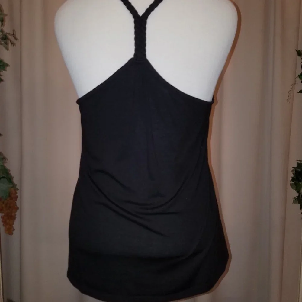 Black grey racer back w design on front XL - Picture 3 of 3